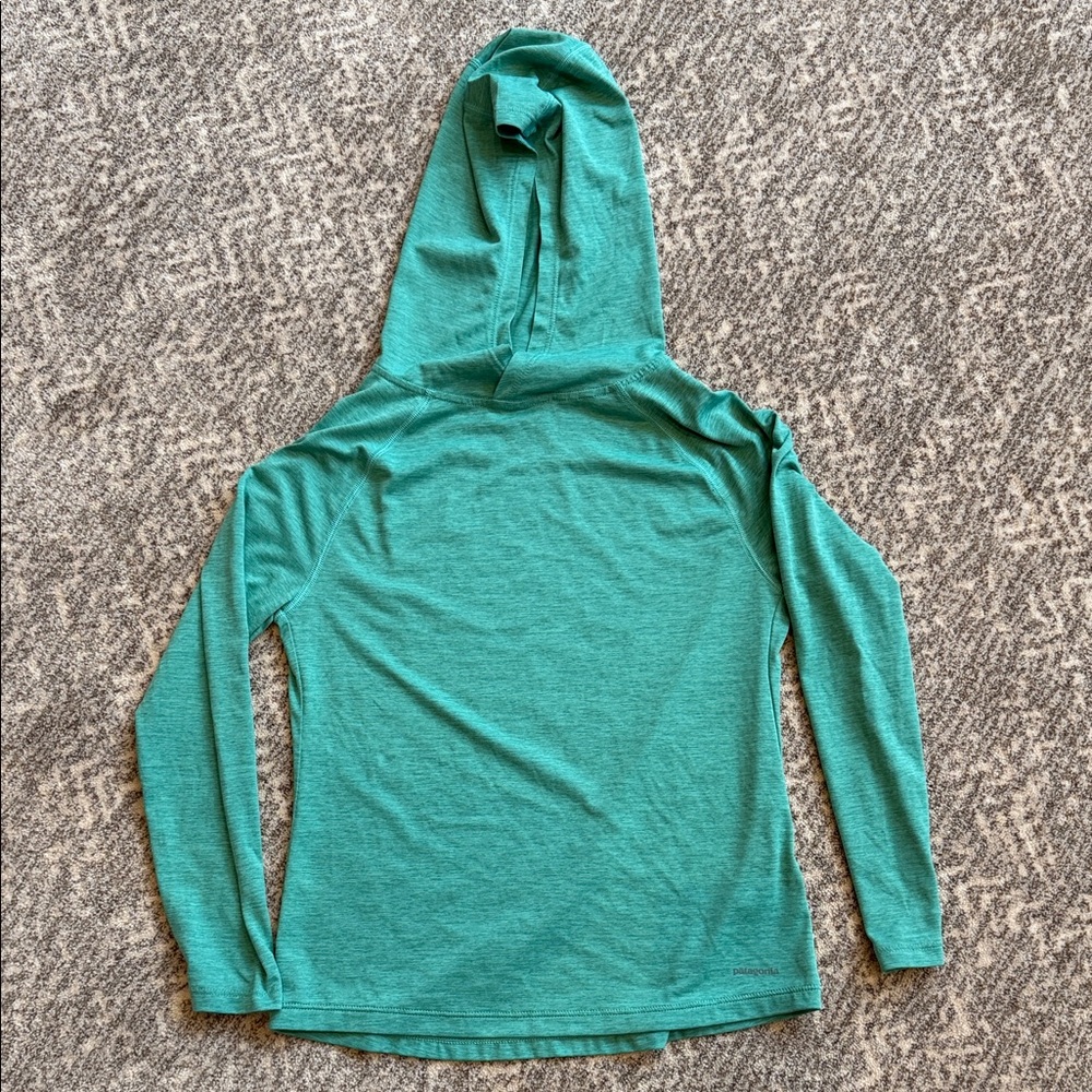 Patagonia Turquoise Long Sleeve Top, M